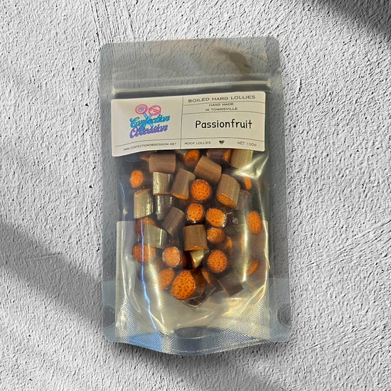 Passionfruit Rock Lollies
