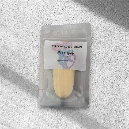 Freeze Dried Paddlepop - Banana