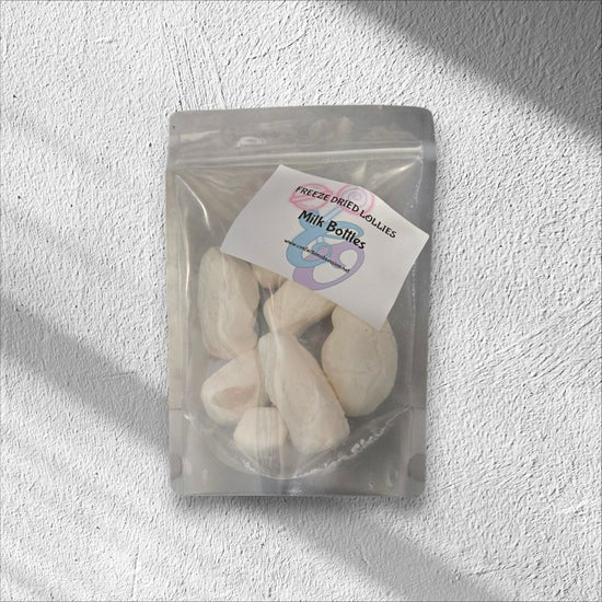 Freeze Dried Milk Bottles