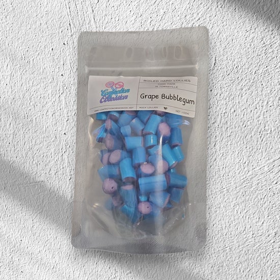 Bubblegum, Grape Rock Lollies