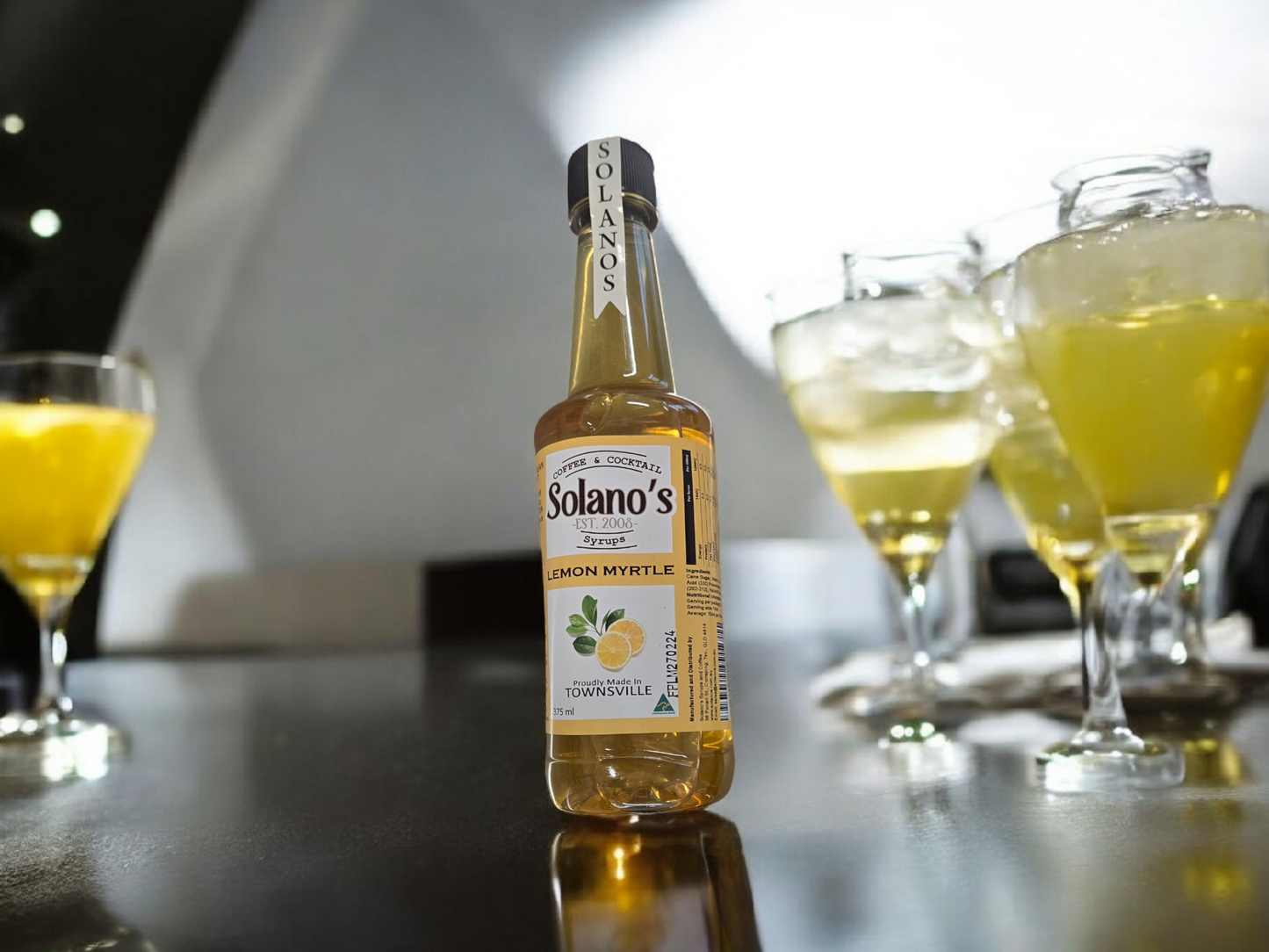 Solano's Syrup - Lemon Myrtle - 375mL