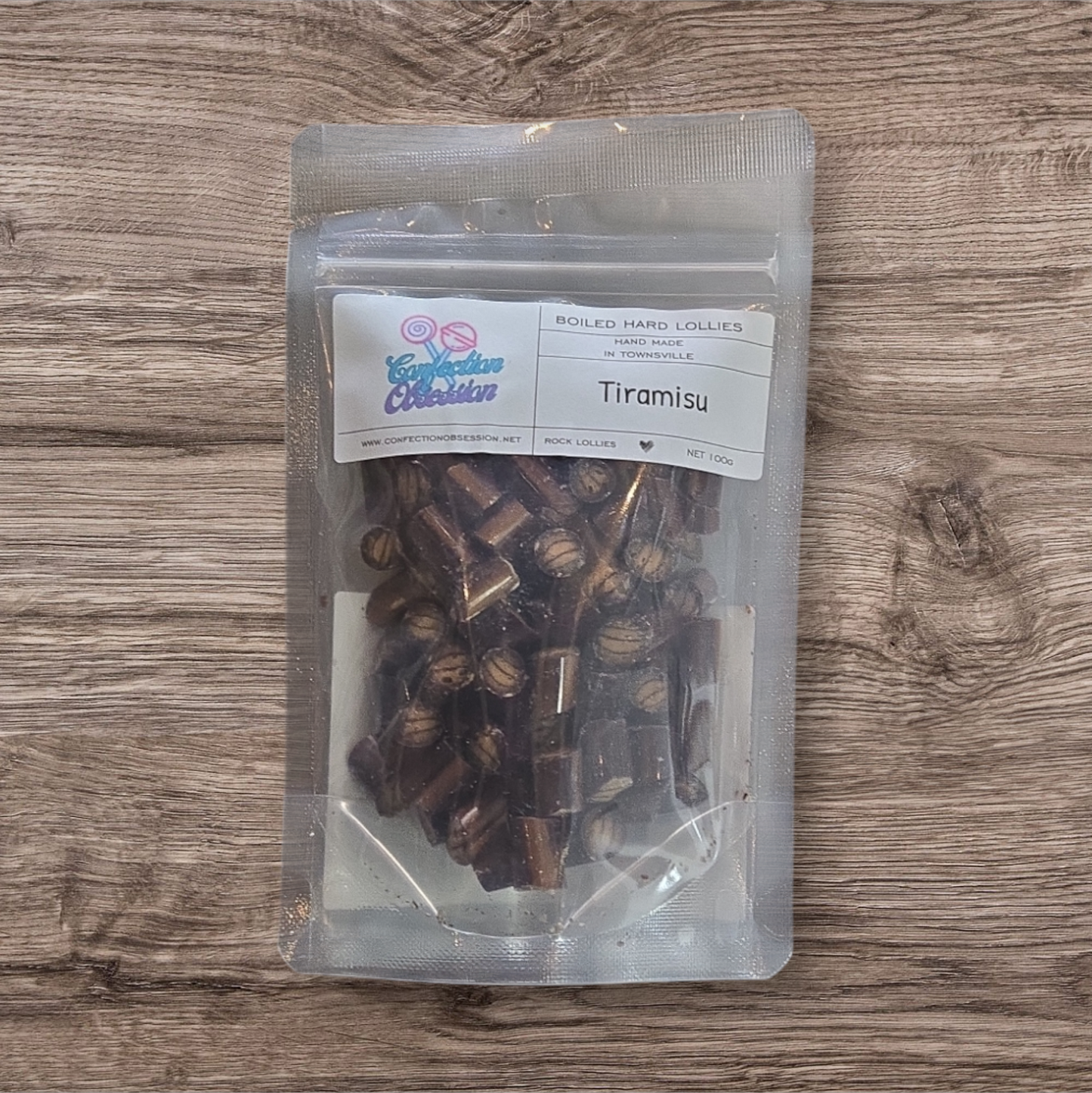 Tiramisu Rock Lollies