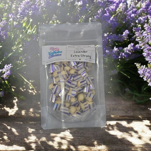 Lavender Extra Strong Rock Lollies