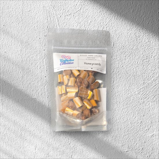 Honeycomb Rock Lollies 100g