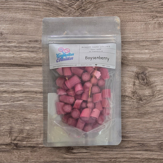 Boysenberry Rock Lollies