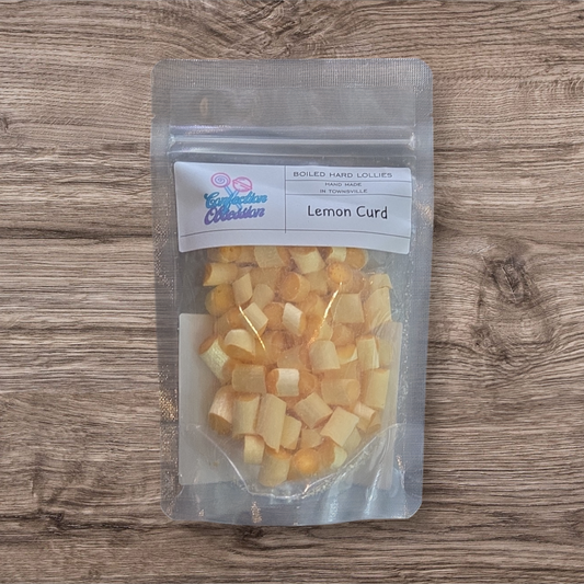 Lemon Curd  Rock Lollies