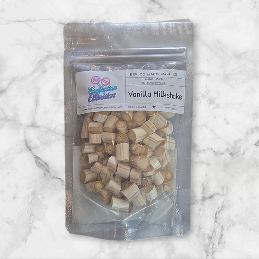 Milkshake, Vanilla Rock Lollies